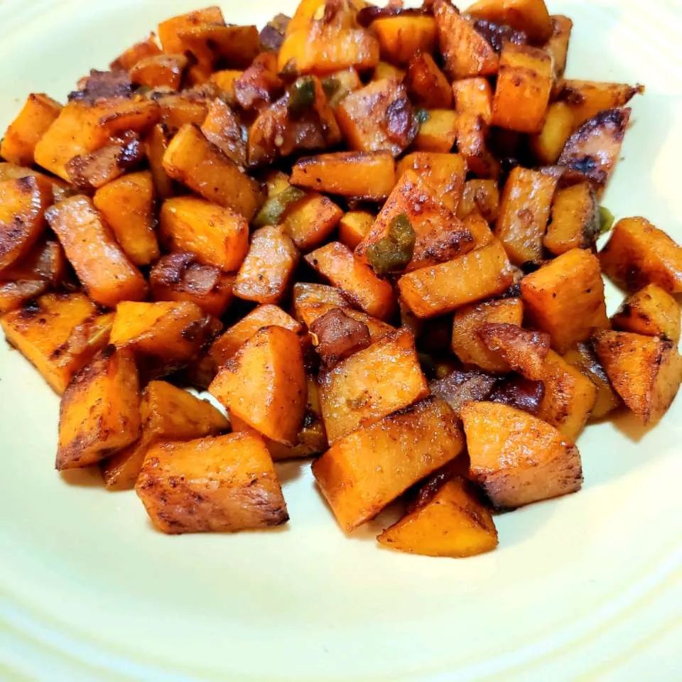 Spicy Sweet Potato Hash