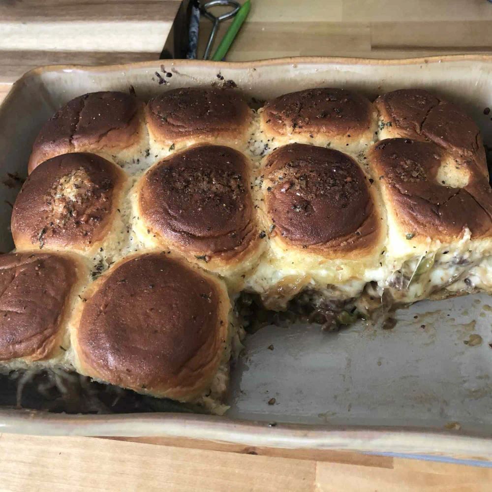 Philly Cheese Steak Sliders