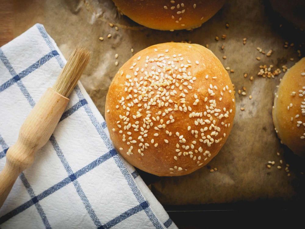 Baking Powder Hamburger Buns