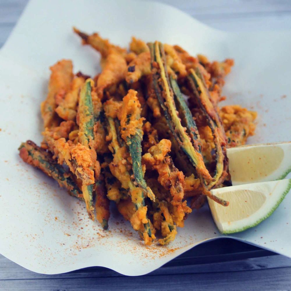 Crispy Indian Okra