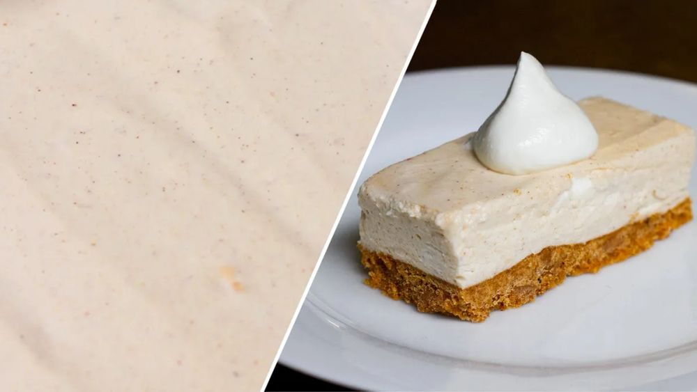 No-Bake Eggnog Cheesecake Bars