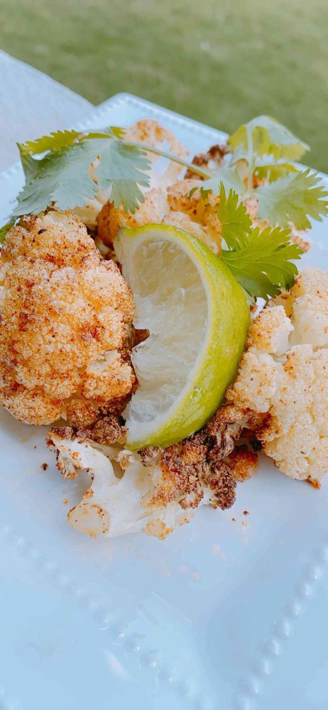 Air Fryer Cauliflower with Taco Seasoning