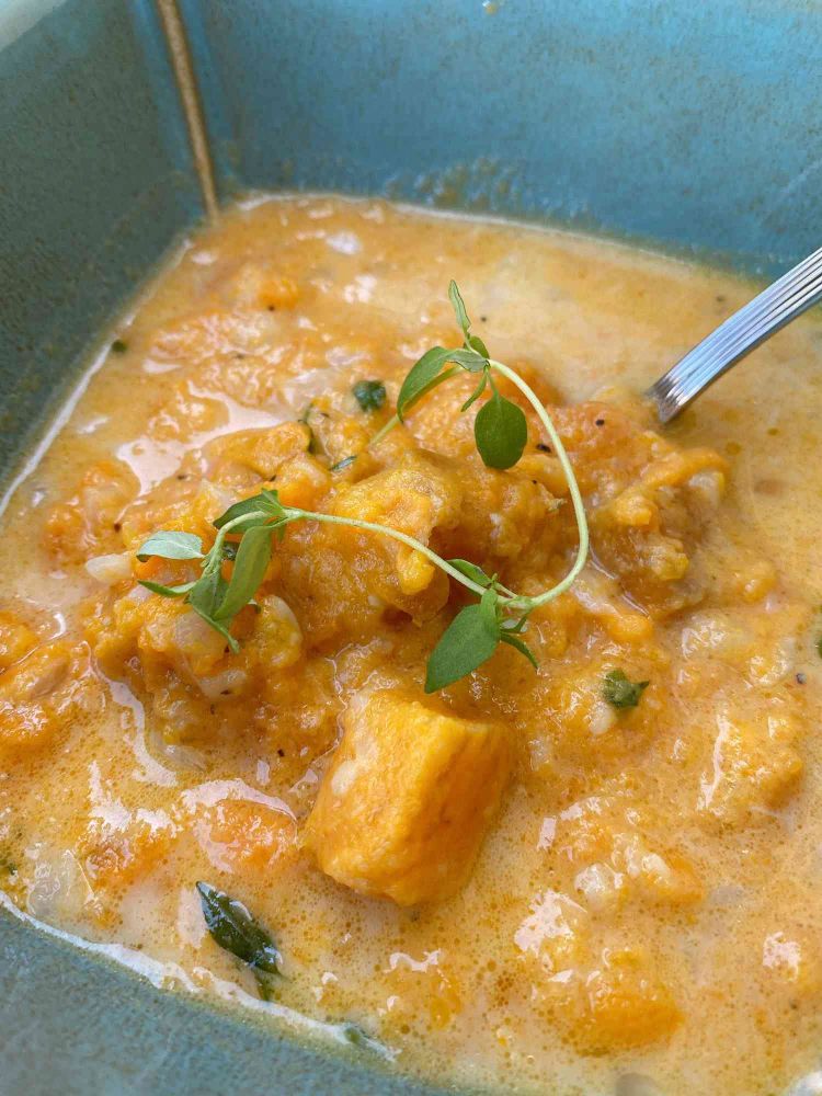 Instant Pot® Chunky Sweet Potato Soup