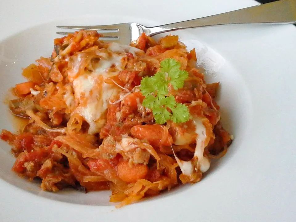 Italian Sausage Spaghetti Squash