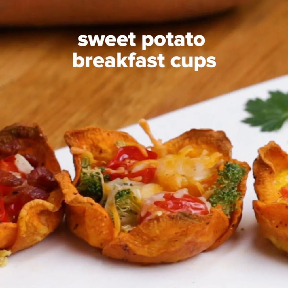 Sweet Potato Breakfast Cups