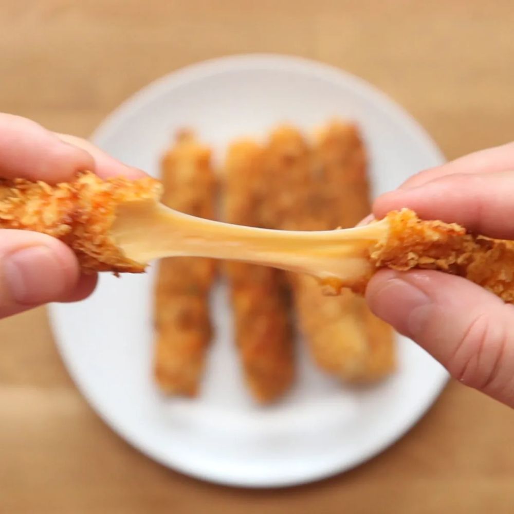 Sour Cream And Onion Mozzarella Sticks