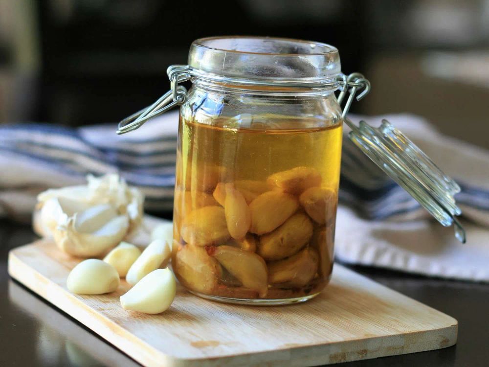 Slow-Cooked Garlic Confit