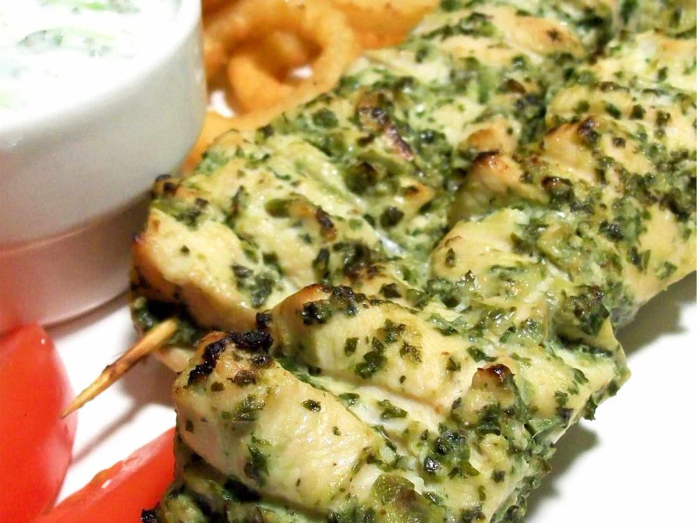 Chicken Hariyali Tikka