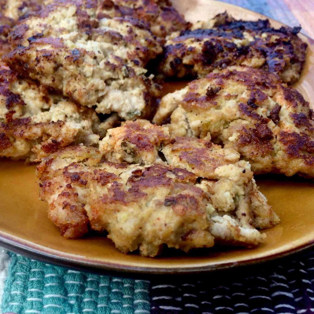 Spicy Chile Chicken Fritters