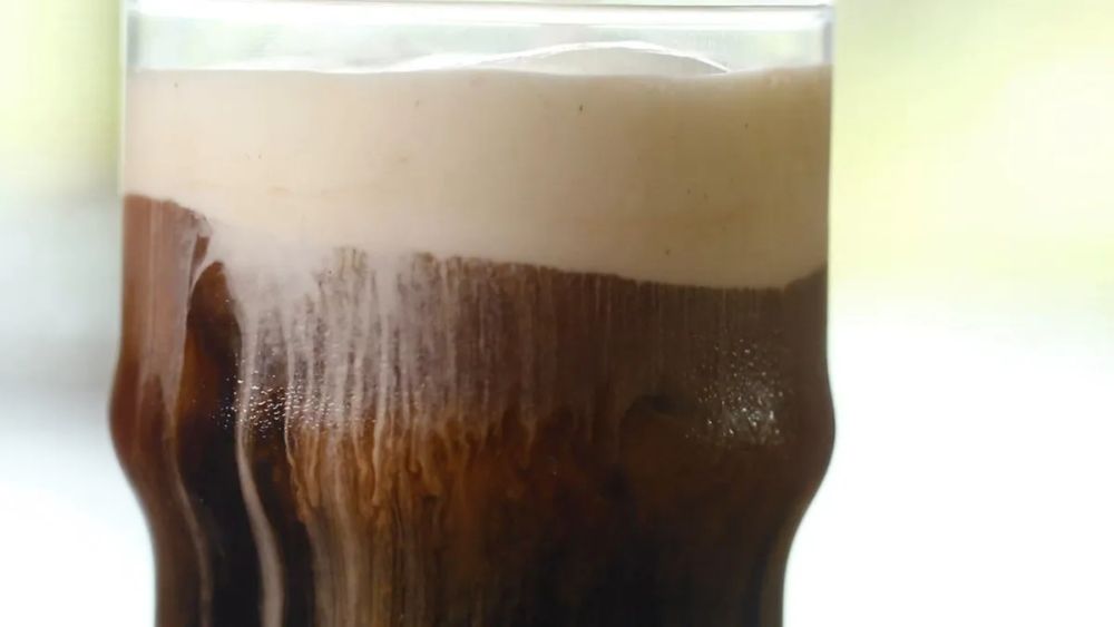 Cold Brew With Sweet And Salty Foam