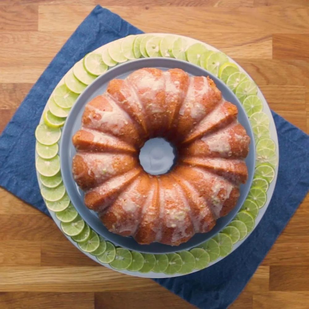 Key Lime Rum Cake