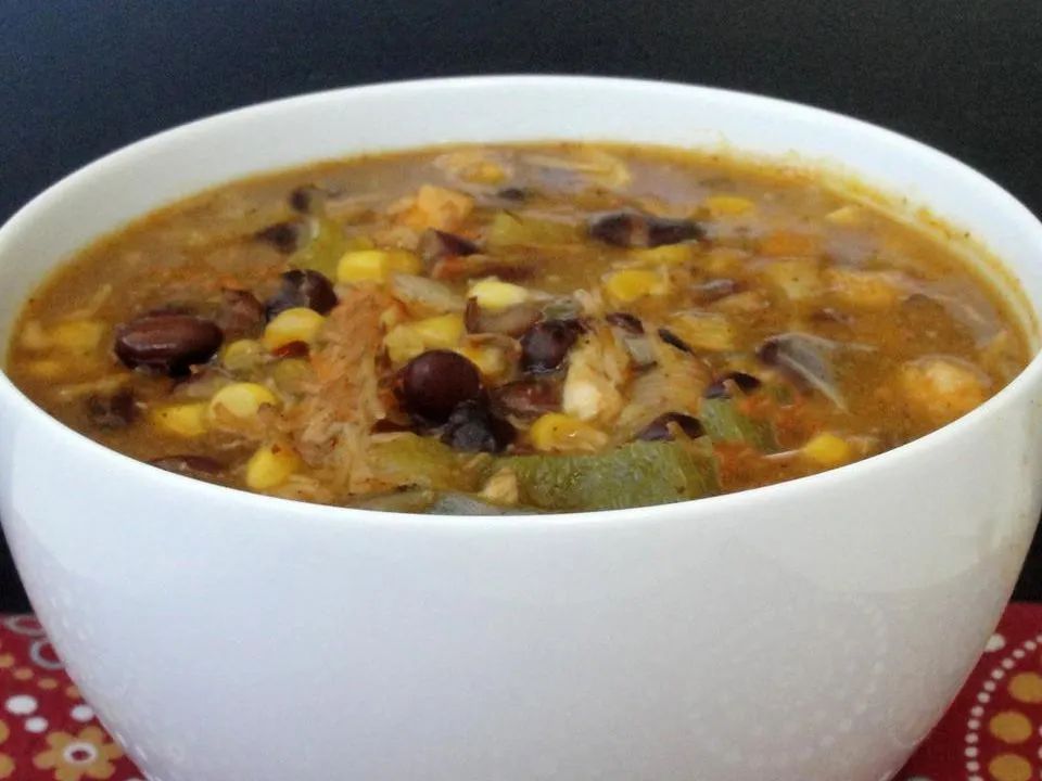 Chicken Corn Black Bean Soup