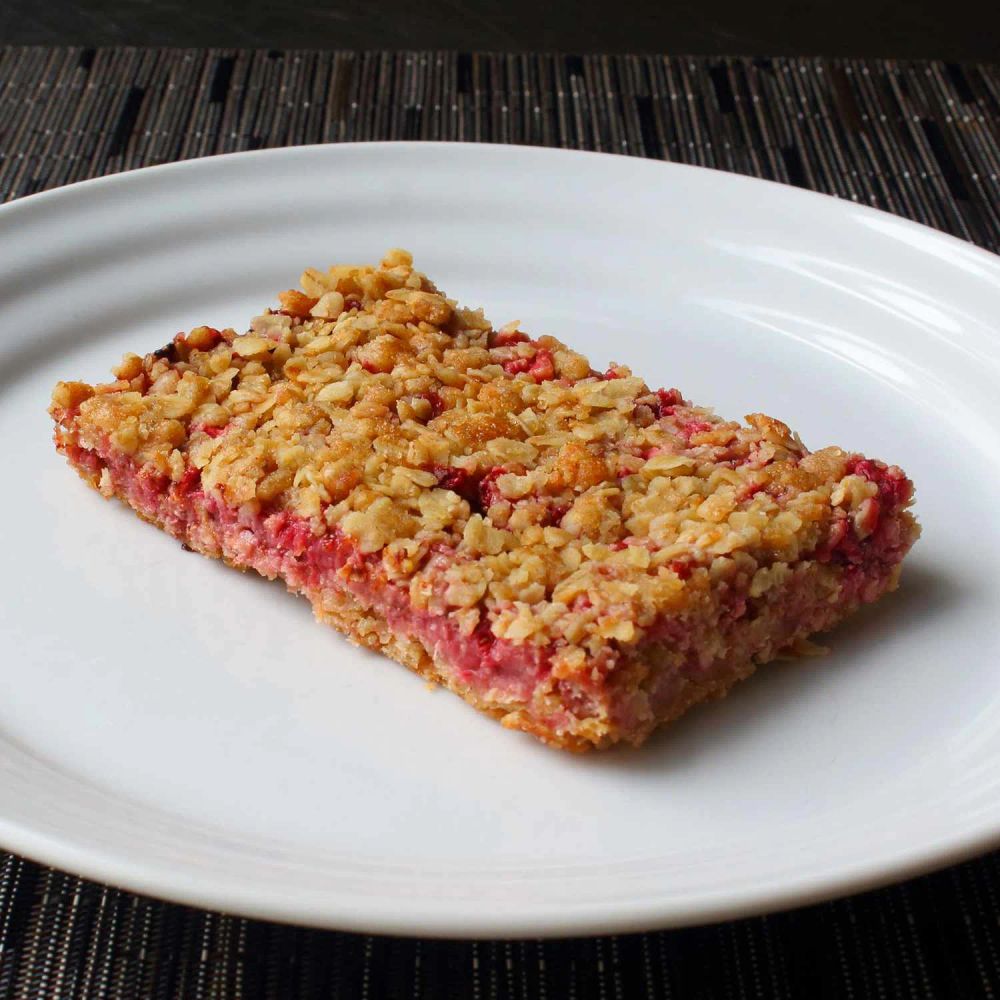 Strawberry Oatmeal Breakfast Bars