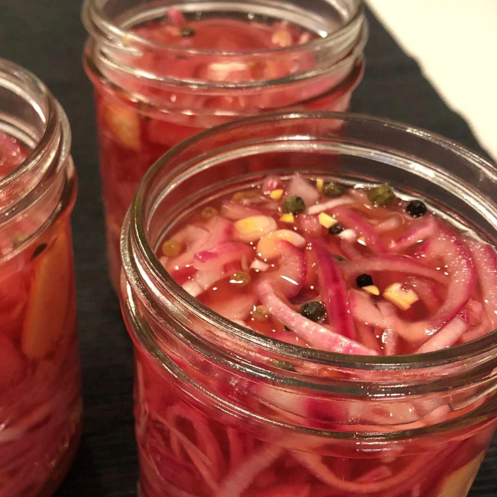 Easy Pickled Red Onions