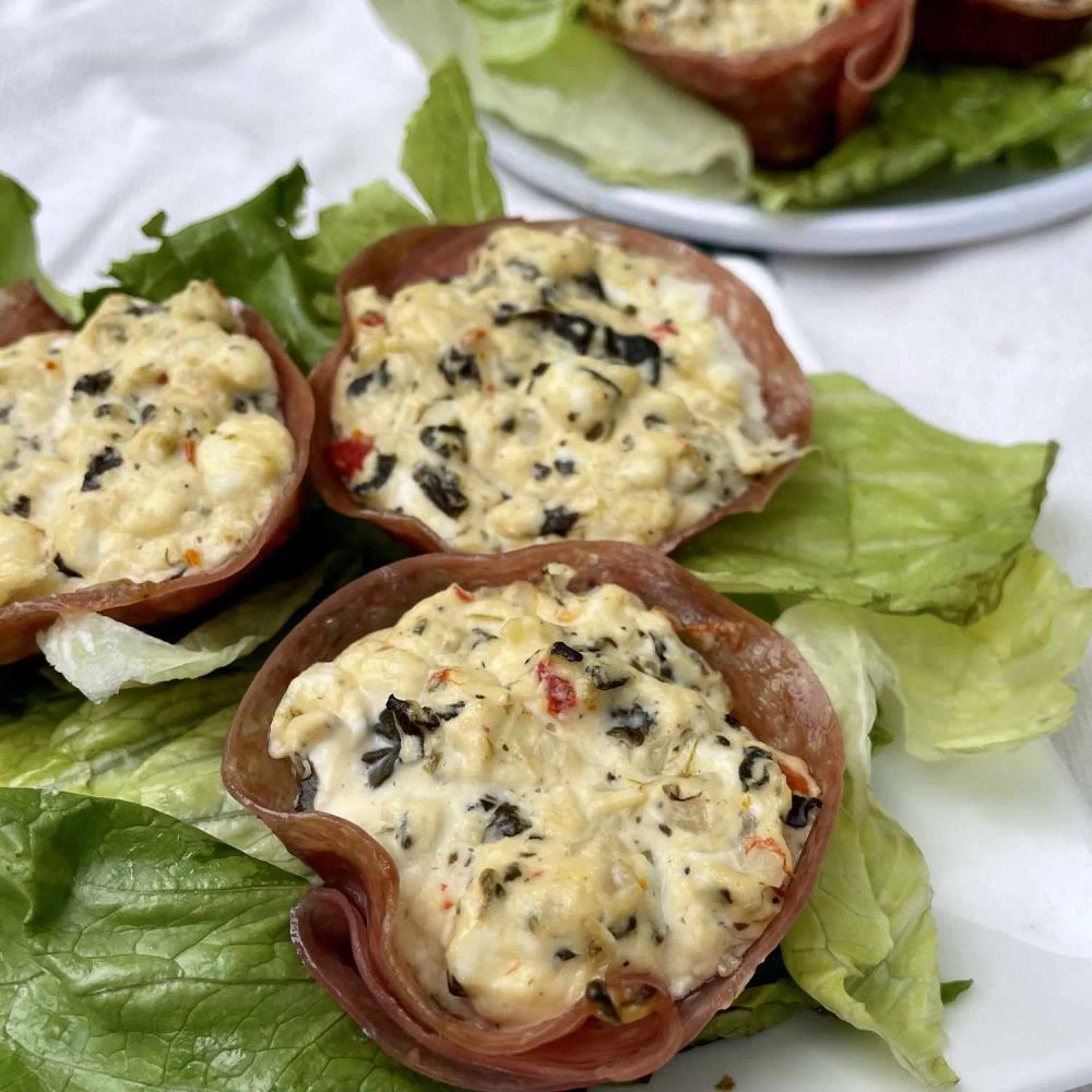 Hard Salami Cups