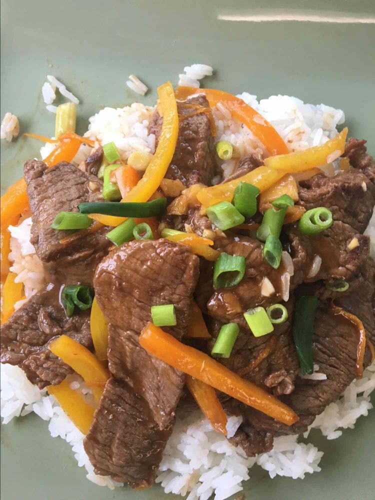 Spicy Orange Zest Beef