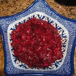 Cranberry Relish with Grand Marnier and Pecans