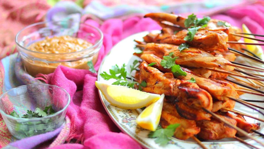 Grilled Chicken Satay