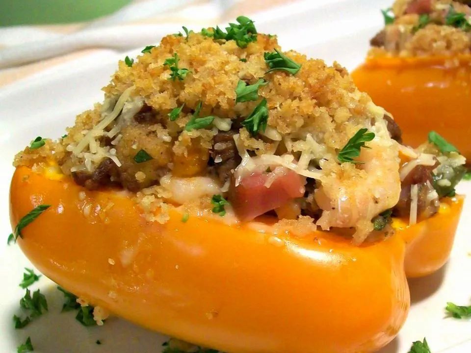 N'Awlins Stuffed Bell Peppers