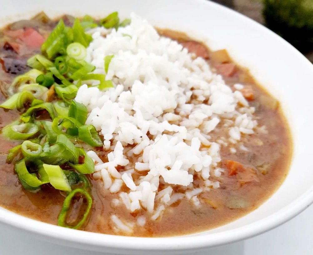 Chicken and Andouille Sausage Gumbo