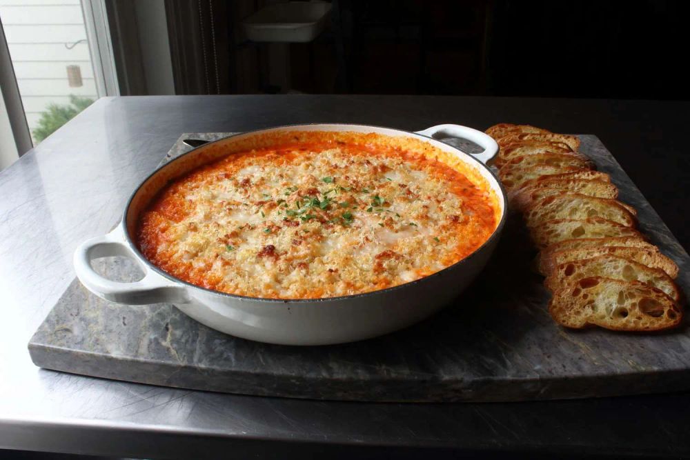 Baked Chicken Parmesan Dip