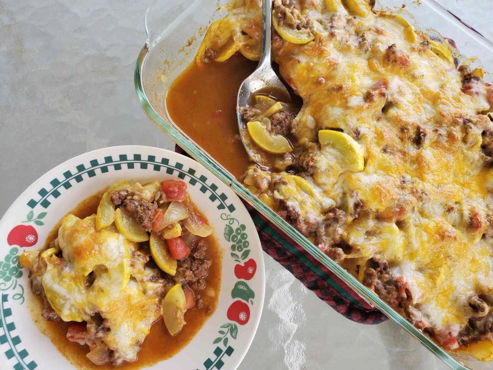 Tex-Mex Squash Casserole with Rotel