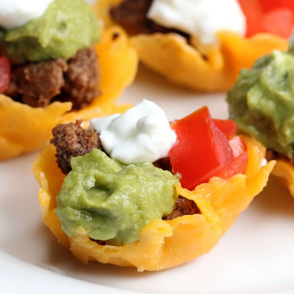 Taco Cheese Cups