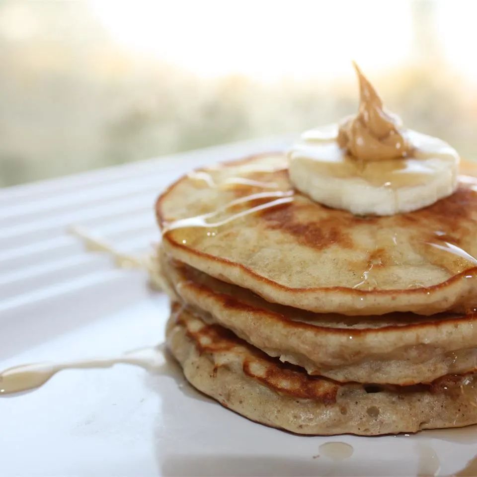 Banana and Peanut Butter Pancakes