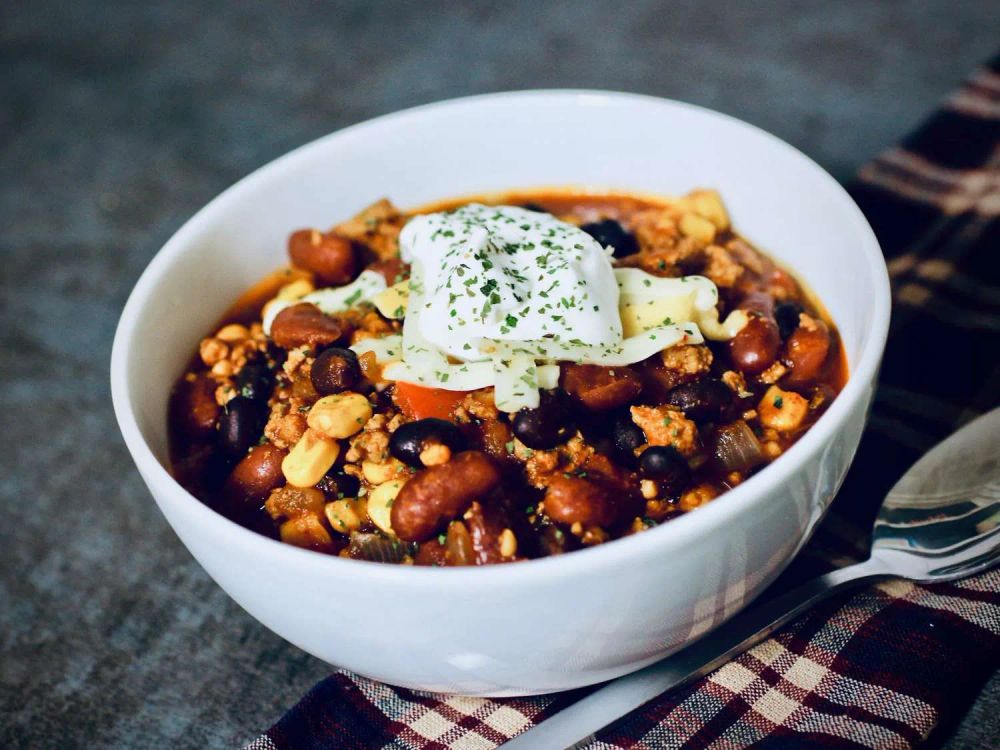 Easy Turkey Bean Chili