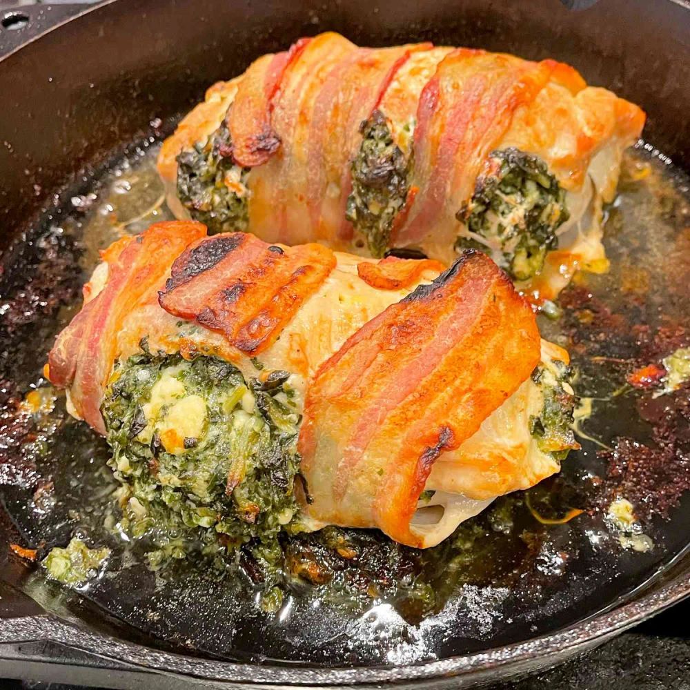 Spinach-Stuffed Chicken Breasts