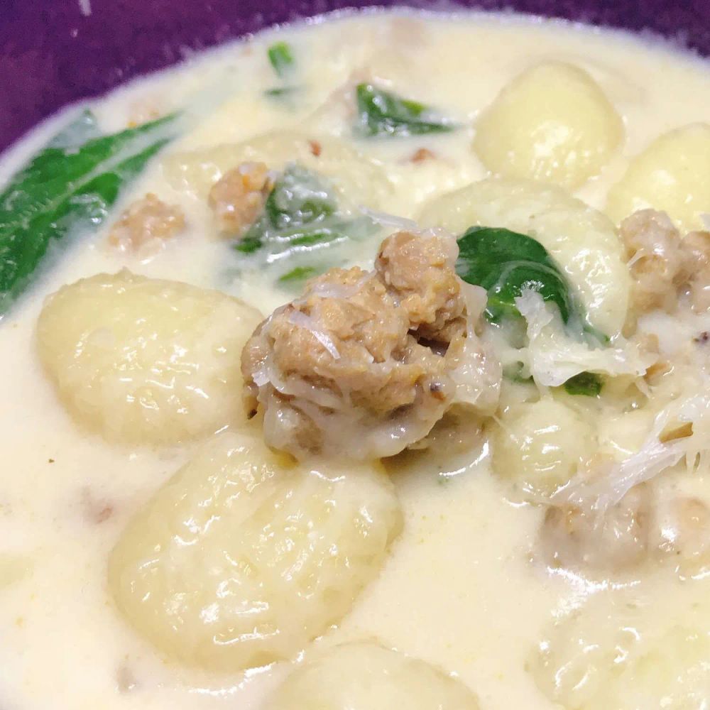 Italian Sausage and Gnocchi Soup