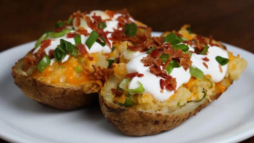 Twice-Baked Loaded Potatoes