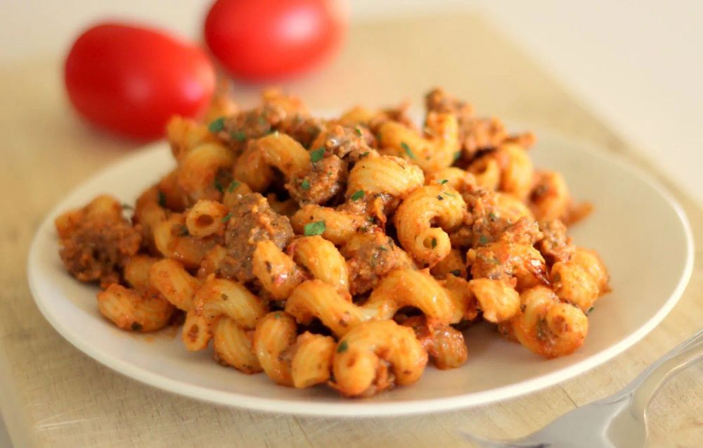 Spicy Roasted Tomato and Ricotta Pasta Sauce