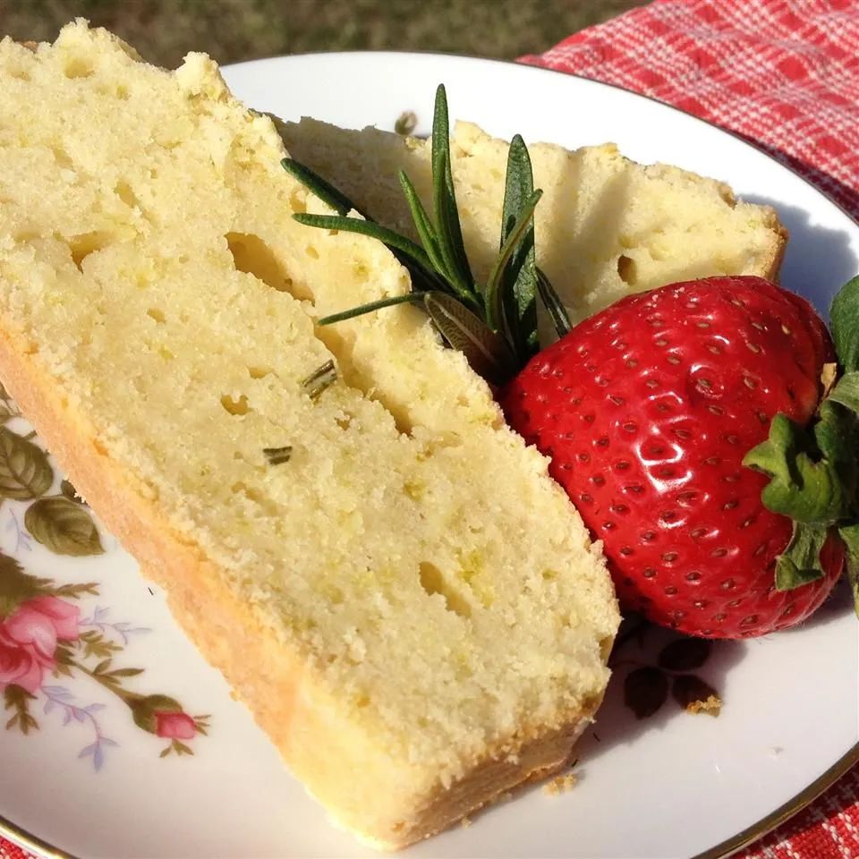 Rosemary Orange Pound Cake