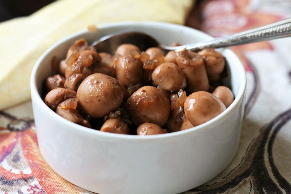 Burgundy Mushrooms