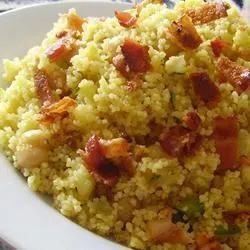 Curried Couscous Salad with Bacon