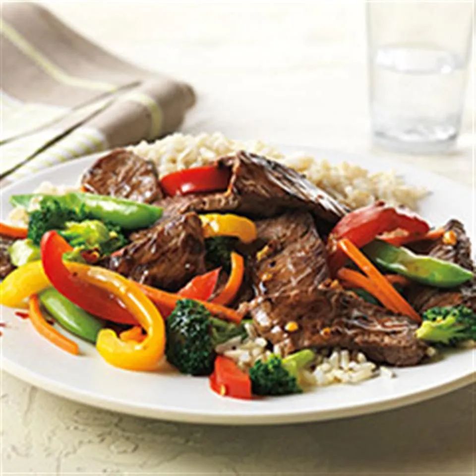 Asian Beef and Vegetable Stir-Fry