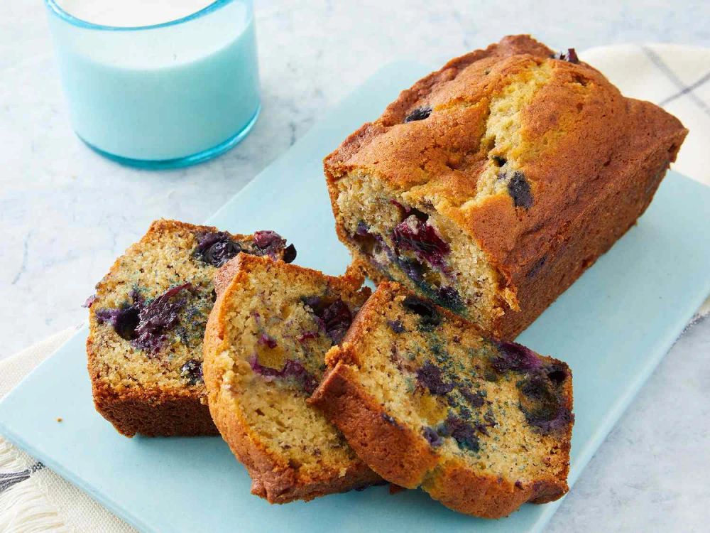 Blueberry Banana Bread