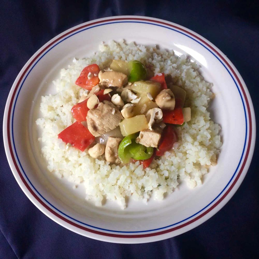 Stir-Fried Ginger Pineapple Chicken