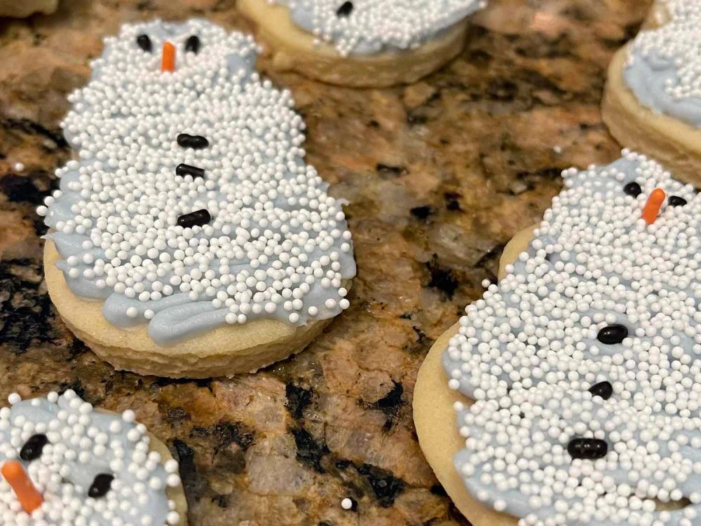 Sugar Cookies with Buttercream Frosting