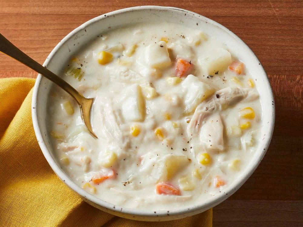 Easy Chicken and Corn Chowder