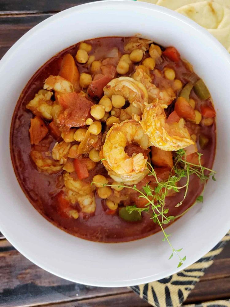 Moroccan Shrimp Stew