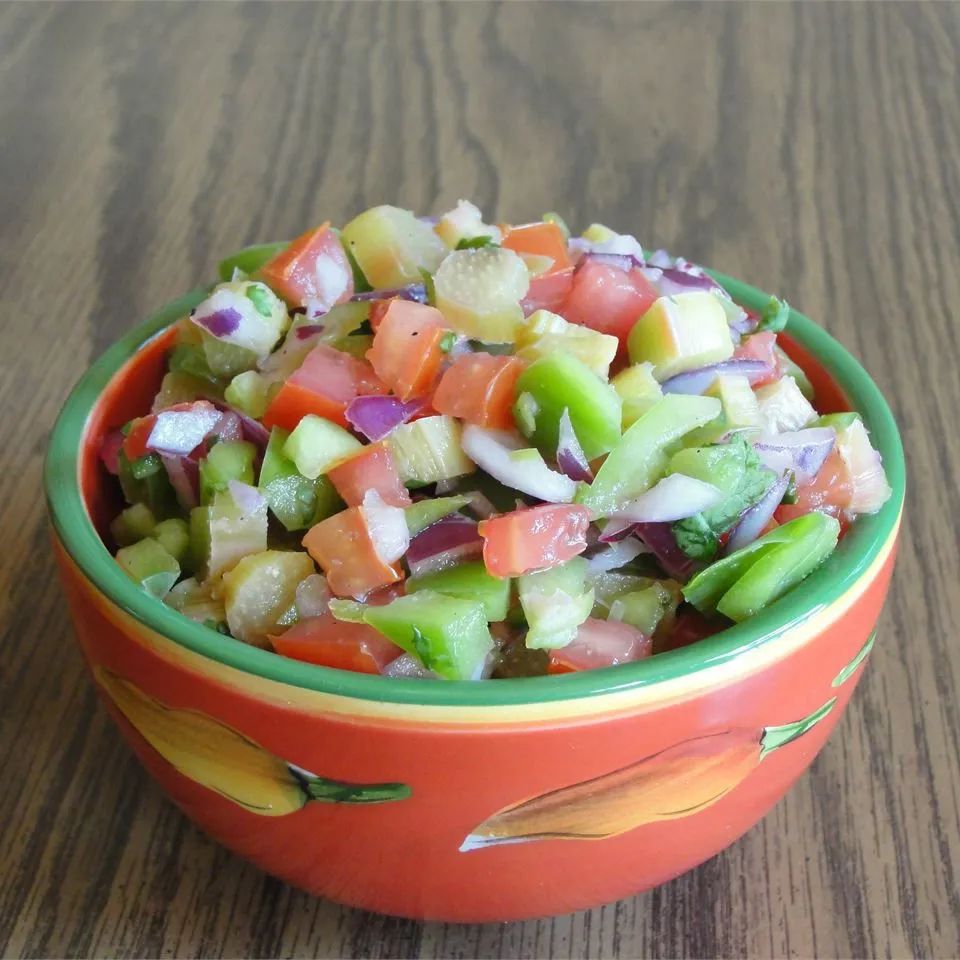 Tangy Rhubarb Salsa