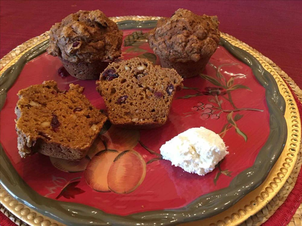 Pumpkin-Apple Cider Muffins