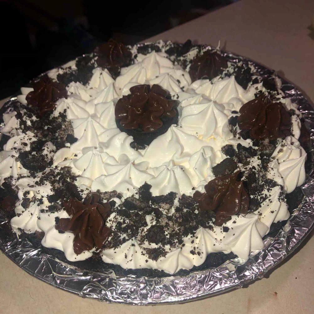 Oreo Triple Layer Chocolate Pie