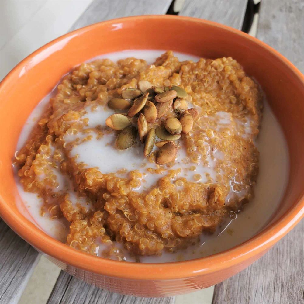 Instant Pot Pumpkin Quinoa Porridge