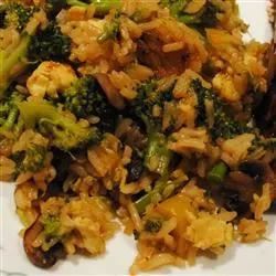 Broccoli and Rice Stir Fry