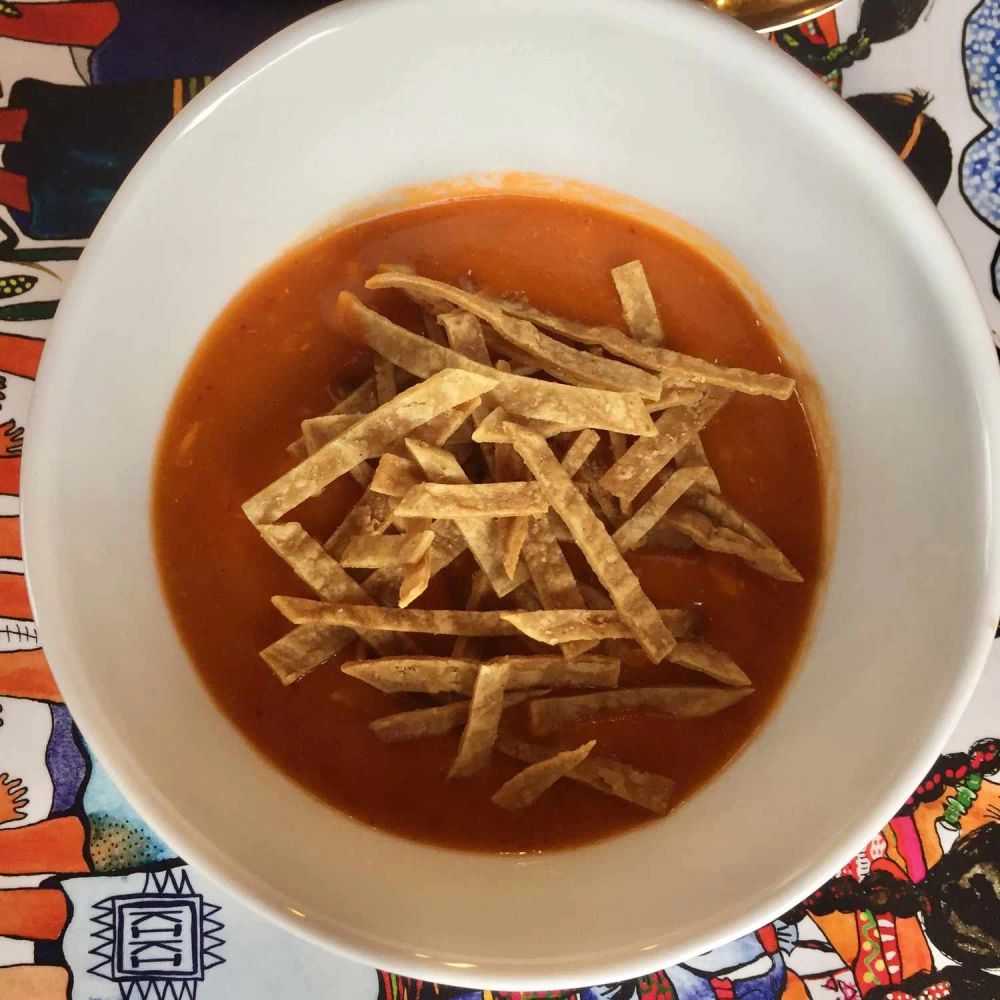 Vegan Tortilla Soup