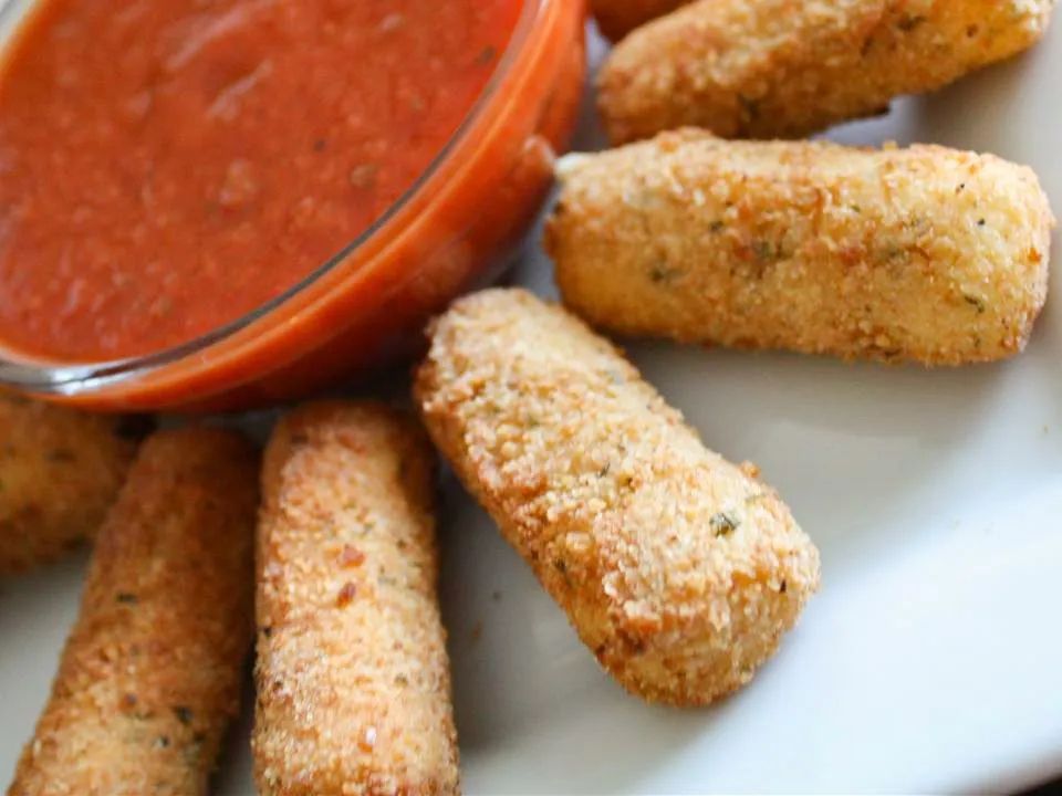 Home-Fried Cheese Sticks