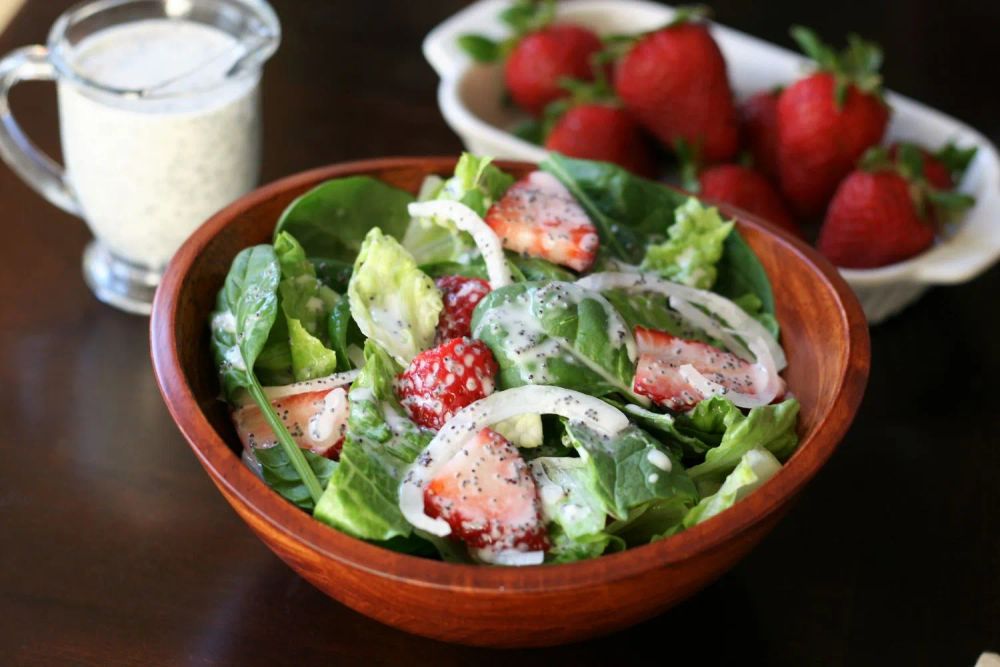 Strawberry Romaine Salad I